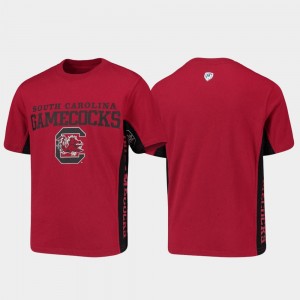South Carolina Gamecocks T-Shirt Side Bar Garnet Youth