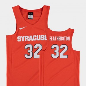 Syracuse Orange Ray Featherston Jersey Youth(Kids) Orange #32 College Basketball Replica