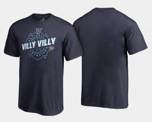 Villanova Wildcats T-Shirt Youth(Kids) 2018 Villy Villy Basketball National Champions Navy